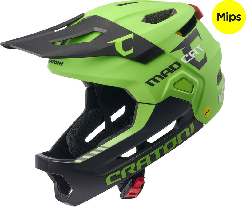 Cratoni madcat mips - casco integrale da ragazzo