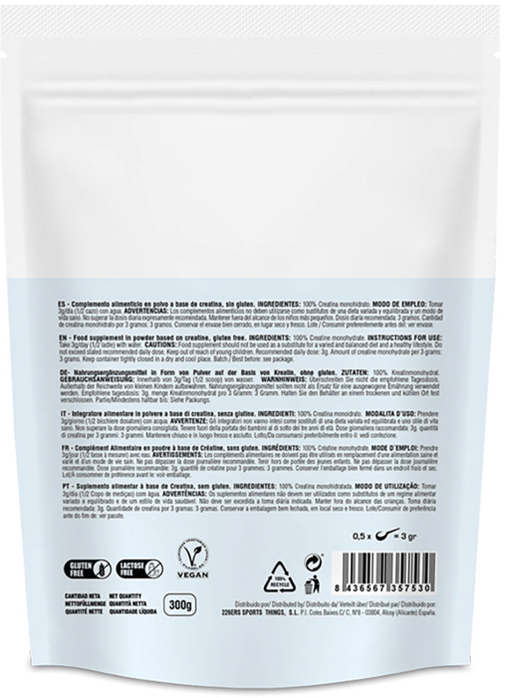 Creatina monoidrato 226ers 300 g