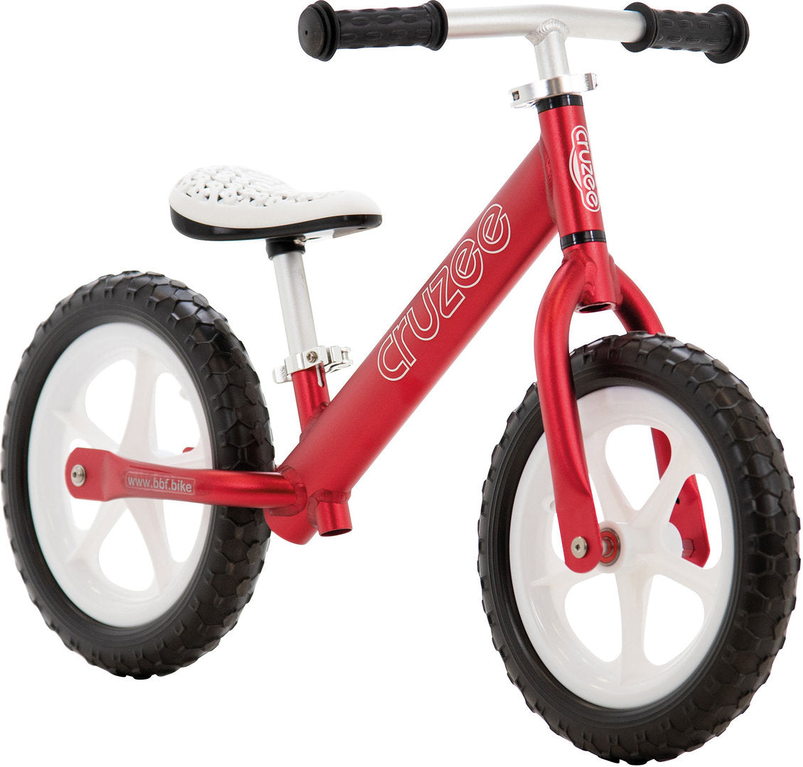 Bicicletta senza pedali Cruzee Ultralite 12″ rossa