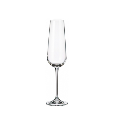 Copa champagne cristal bohemia ardea 220ml 6 piezas