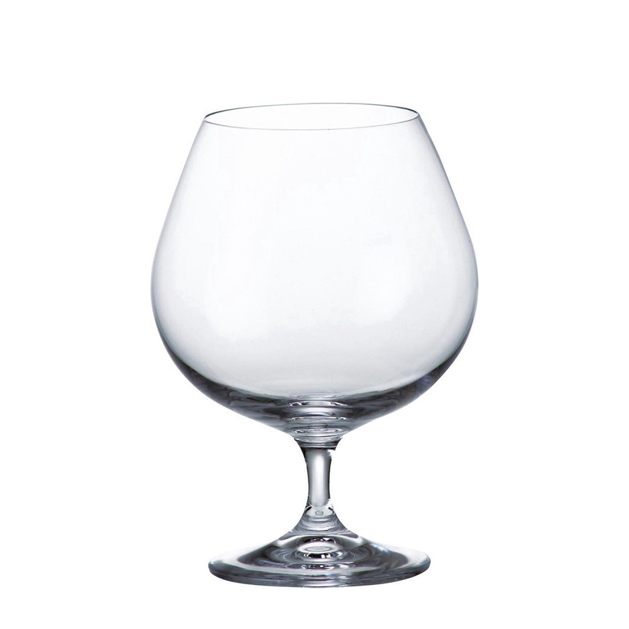 Crystal bohemia cognacglas colibri 690ml 6 stuks