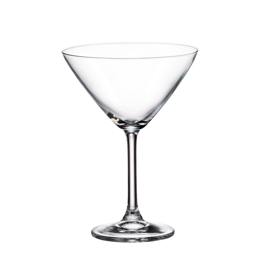 Bicchiere da martini in cristallo Bohemia colibri 280 ml 6 pezzi
