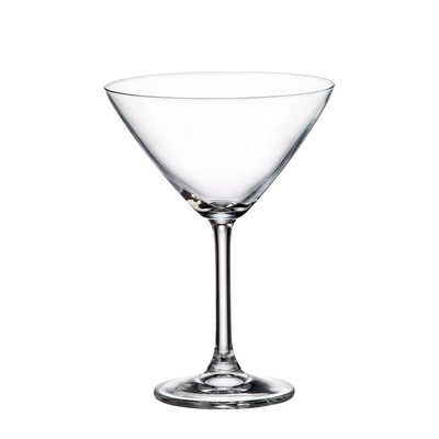 Copa martini bohemia cristal colibri 280ml 6 piezas