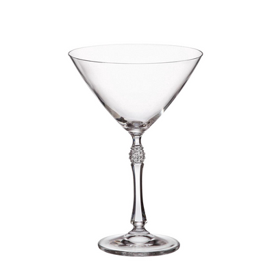 Copa martini bohemia cristal parus 280ml 6 piezas