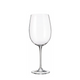 Bicchiere da vino rosso in cristallo di Boemia fulica 640ml 6 pezzi