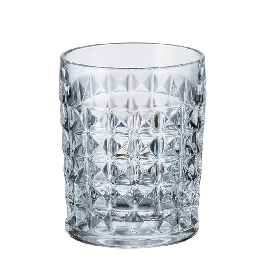 Bicchiere in cristallo di Boemia diamante 230 ml 6 pezzi