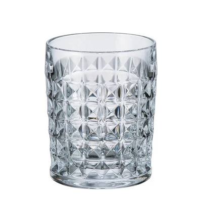 Vaso cristal bohemia cristal diamante 230 ml 6 piezas