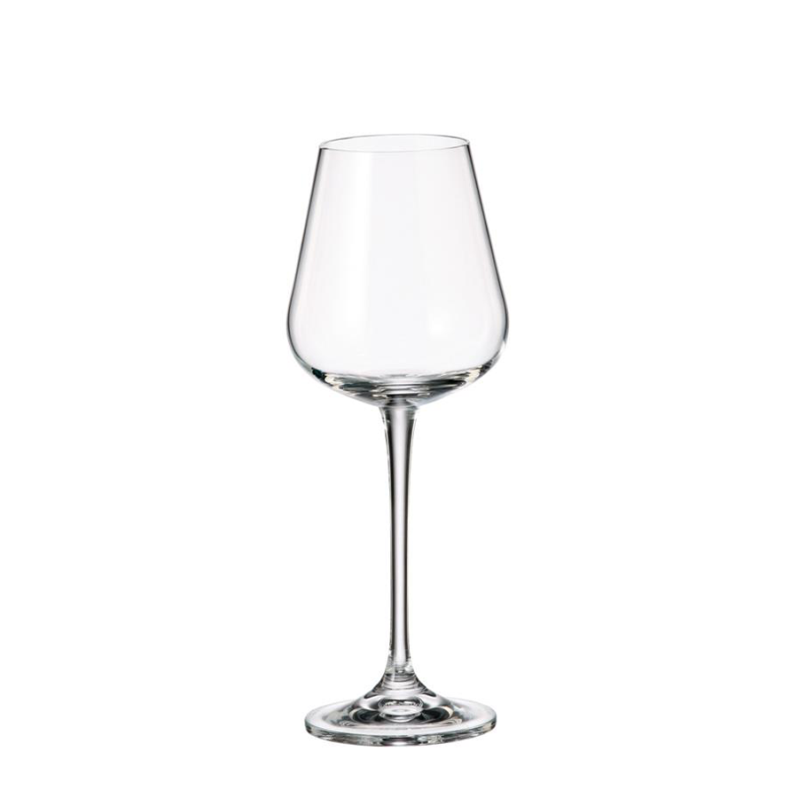Crystal bohemia witte wijnglas ardea 260 ml 6 stuks