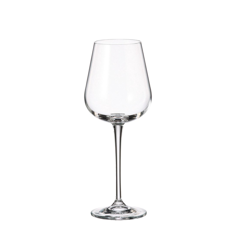 Crystal bohemia witte wijnglas ardea 330 ml 6 stuks
