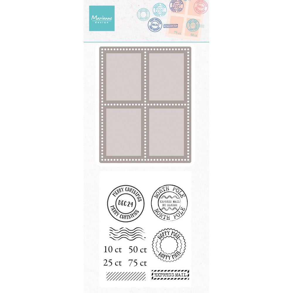 Diseño Marianne • juego de sellos transparentes