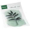 Design Marianne • timbri trasparenti silhouette art laurel