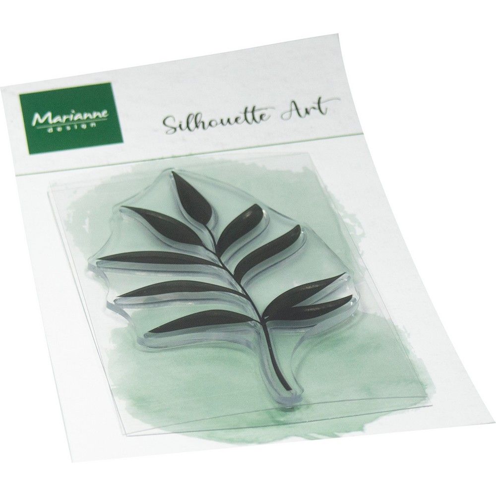 Design Marianne • timbri trasparenti silhouette art laurel