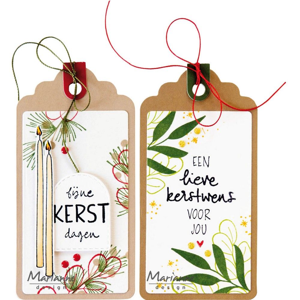 Design Marianne • timbri trasparenti silhouette art laurel