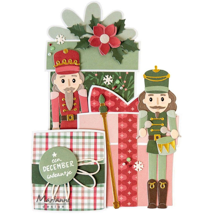 Marianne design • sellos transparentes navideños de kaertjes y compañía