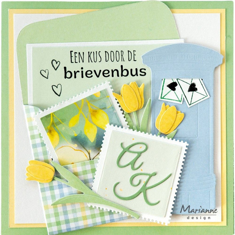 Marianne design • stempels echte post