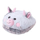 Noxxiez calentador de pies acogedor vaca 35x26cm