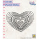 Nellie's choice • mandala's paisley clear stempel motive heart