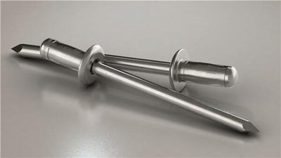 Rivetto cieco Gesipa | albero del rivetto d x l 4,8 x 16 mm | acciaio alluminio | 250 pezzi - 1450474 1450474