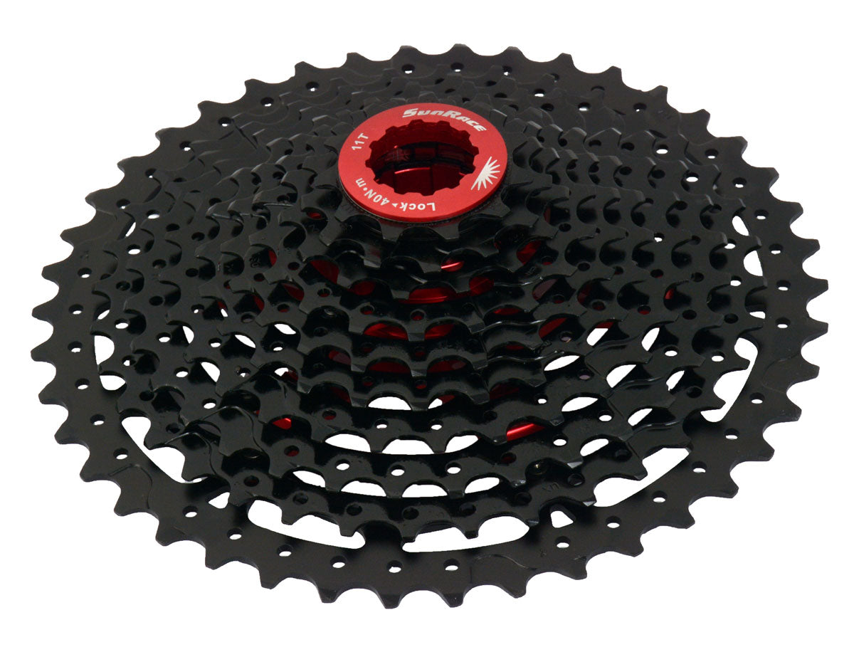 Sunrace - Cassette MTB CSMX3 11-42 a 10 velocità nera