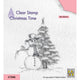 Nellie's choice • christmas time clear stempels snowman