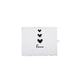 Asciugamano ospite Clayre Eef cuori 40x66 cm