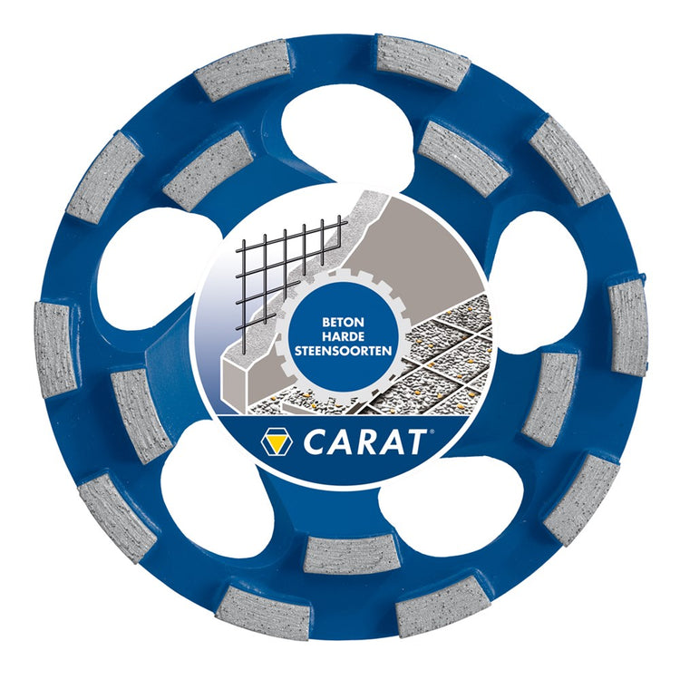 Testa smerigliatrice Carat ø180 cubd master calcestruzzo