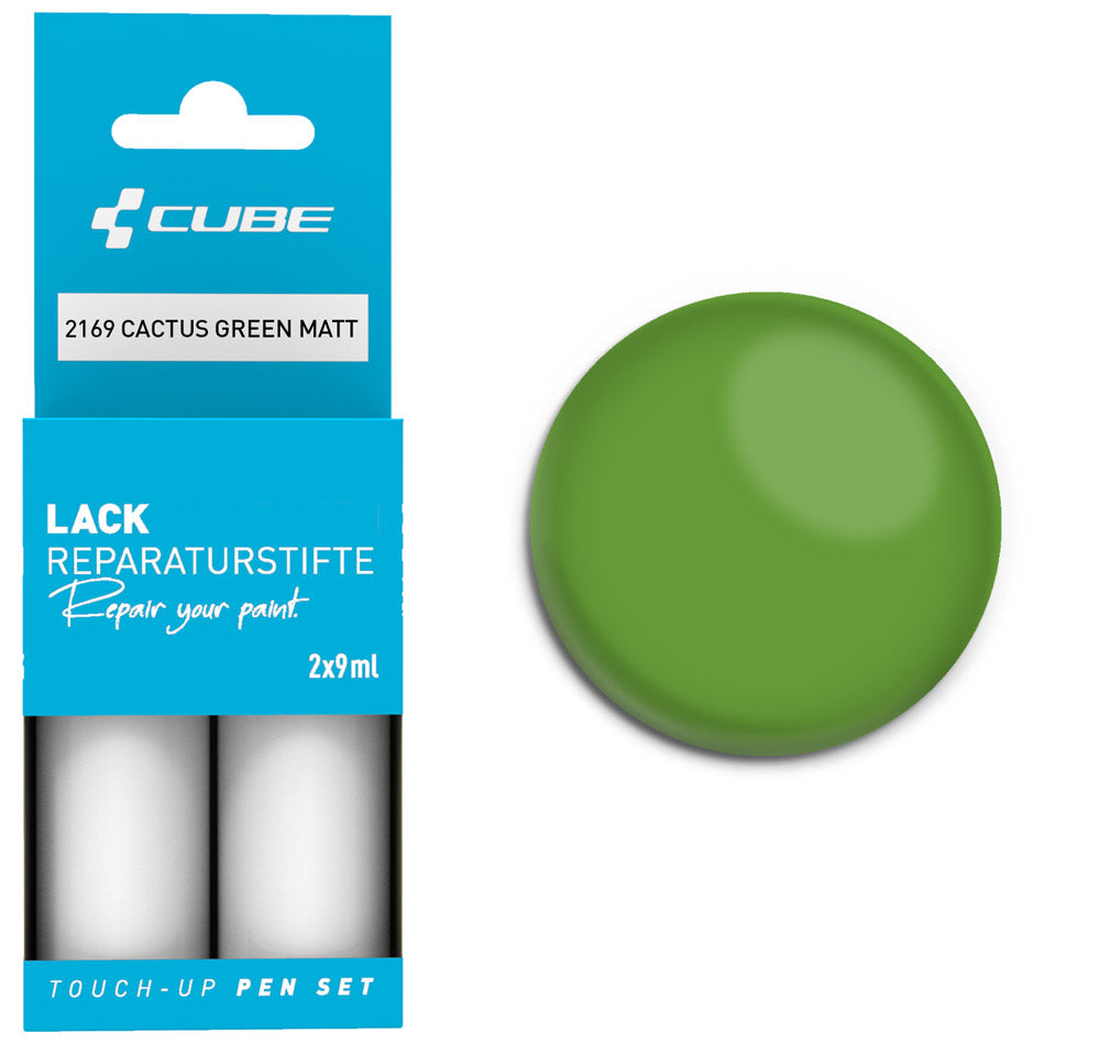 Juego de rotuladores de retoque Cube verde cactus mate
