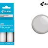 Set di penne per ritocchi Cube, colore argento freddo lucido