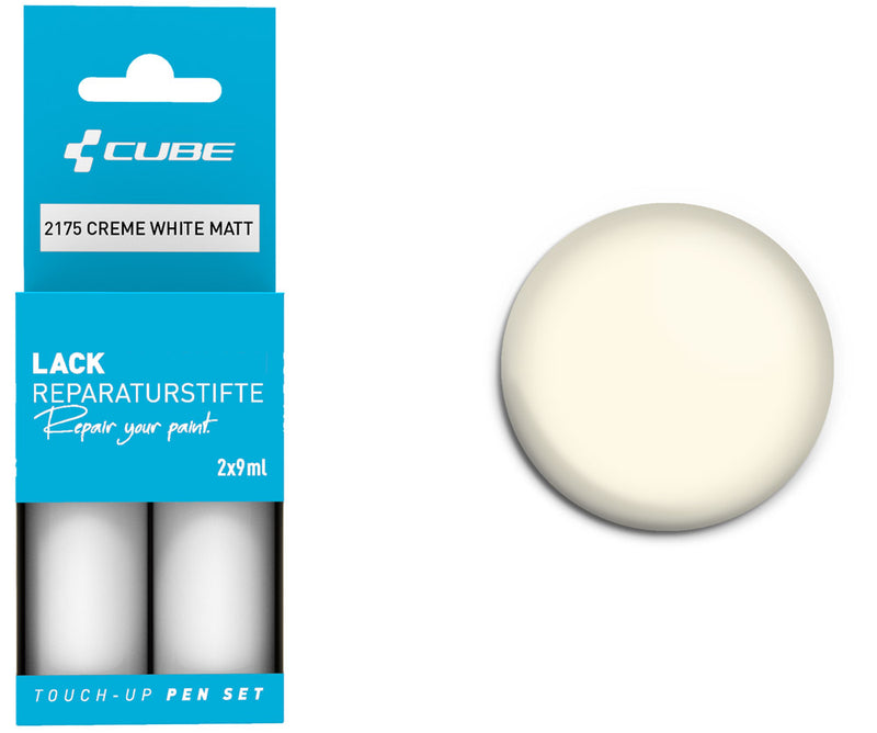 Set di penne per ritocchi Cube bianco crema opaco
