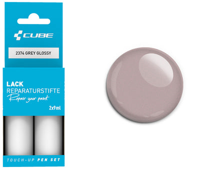 Juego de rotuladores de retoque Cube gris brillante