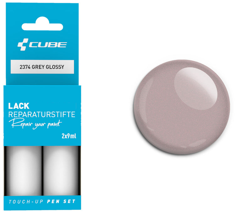 Set pennarelli per ritocchi Cube grigio lucido