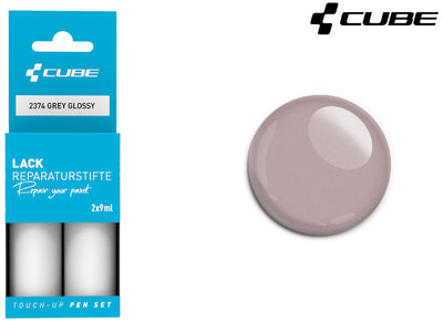 Juego de rotuladores de retoque Cube gris brillante