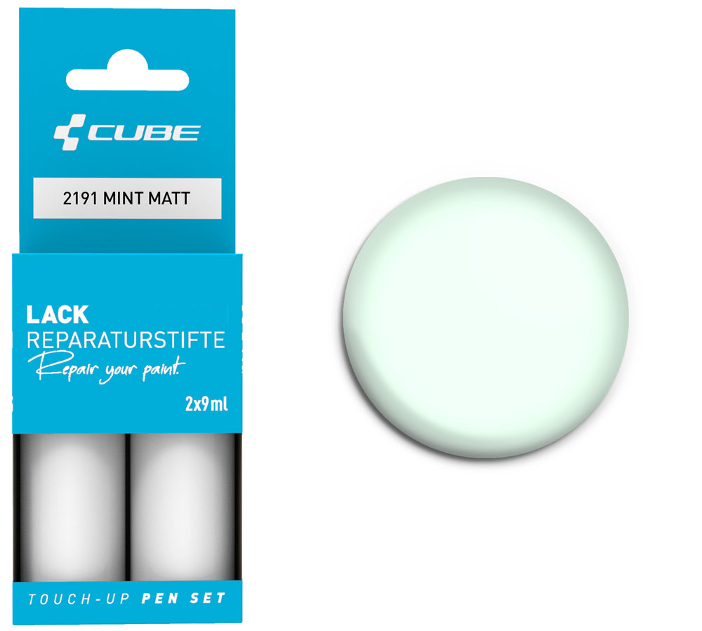 Juego de rotuladores de retoque Cube menta mate