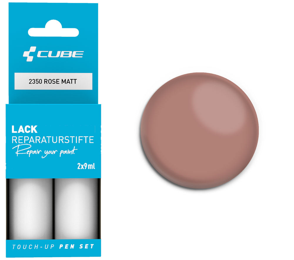 Juego de rotuladores de retoque Cube rosa mate