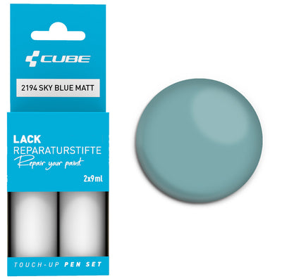 Juego de rotuladores de retoque Cube azul cielo mate