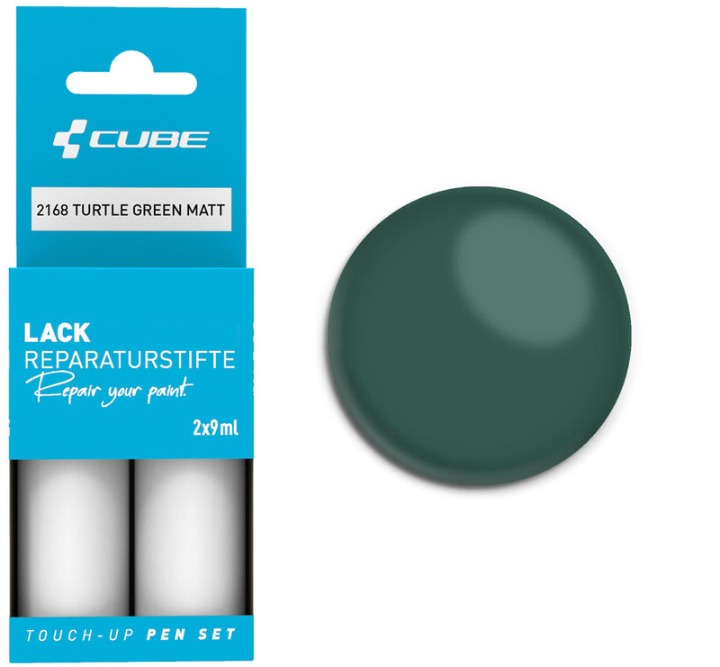Set di pennarelli per ritocco Cube verde tartaruga opaco