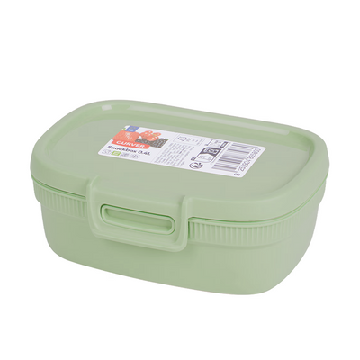 Caja snack Pic Curver 0,4 litros verde 10x13x5cm