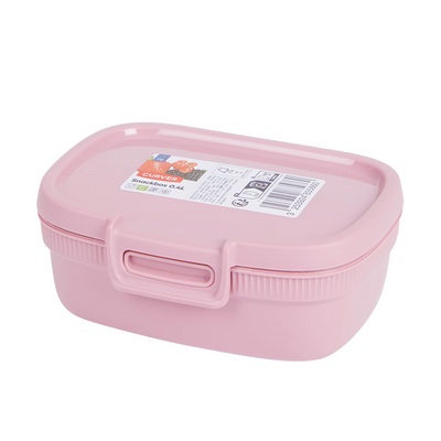 Caja snack Pic Curver 0,4 litros rosa 10x13x5cm