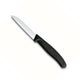 Coltello sbucciatore Victorinox liscio dritto nero
