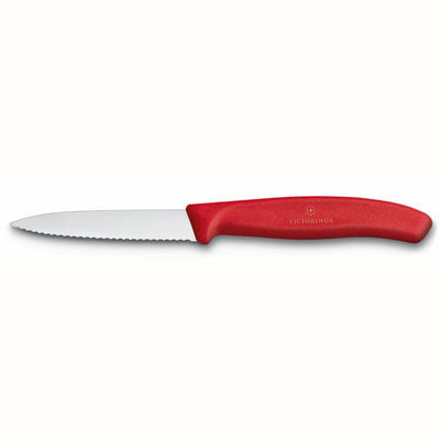 Coltello Victorinox seghettato rosso