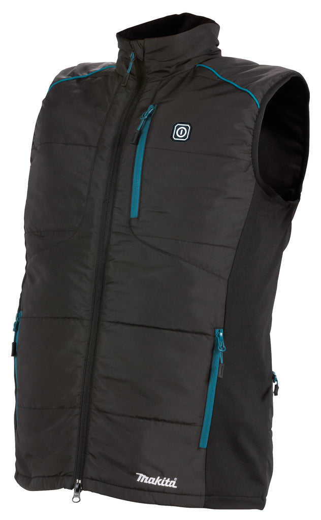 Gilet riscaldato Makita cv102dz3xl xxxl | senza batterie e caricabatterie | incluso adattatore per giacca | nella scatola cv102dz3xl
