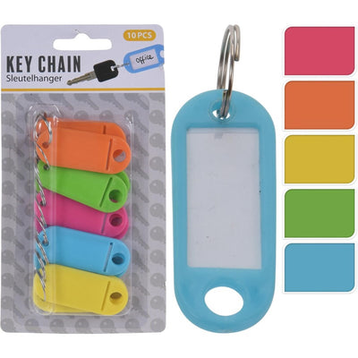 Etichette chiave 10 pezzi su cartoncino