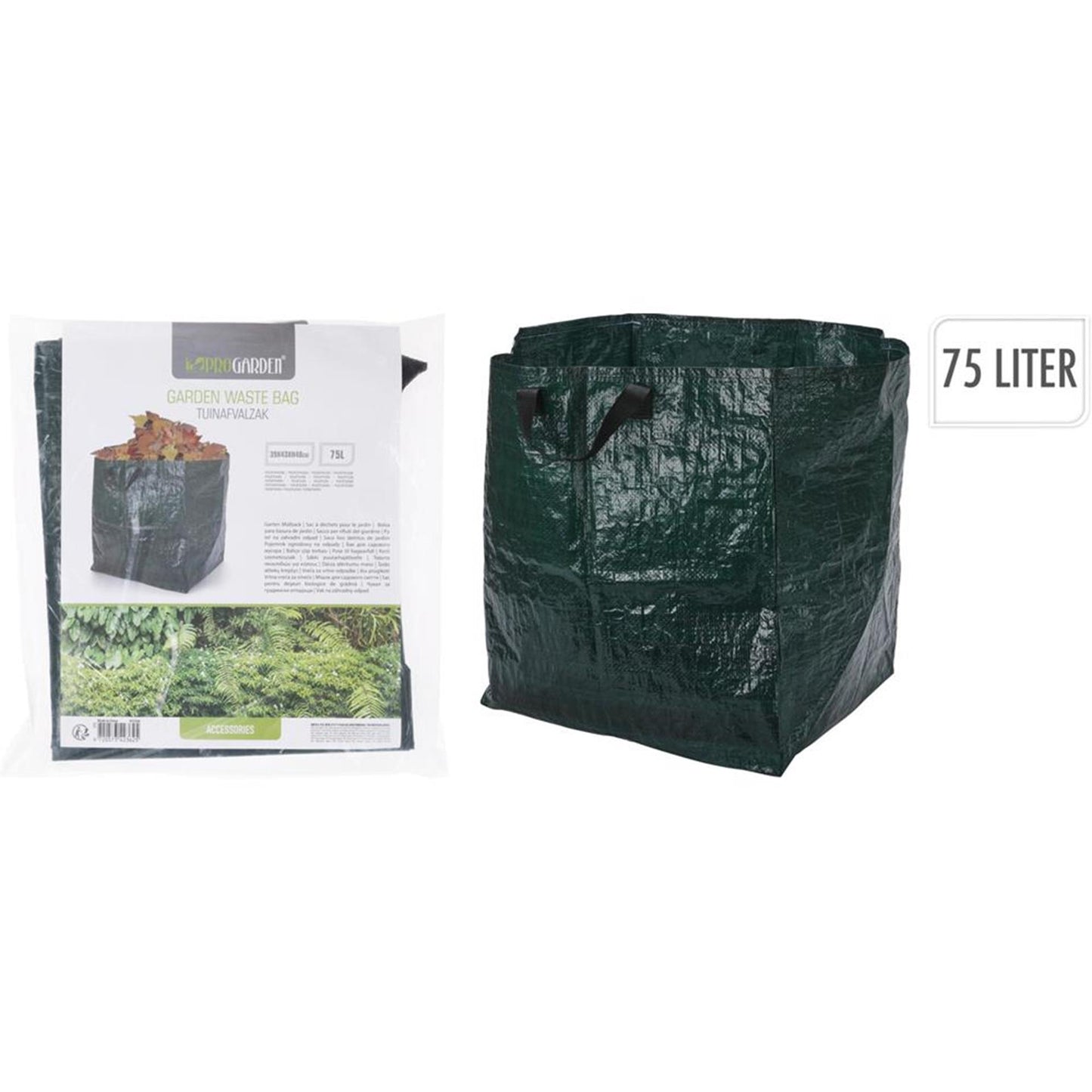 Sacco per rifiuti da giardino Pro Garden 39x43xh48cm