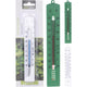 Termometro da giardino professionale h17 cm per interni ed esterni