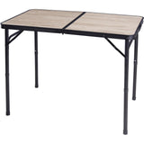 Campingtafel verstelbaar 90x60cm hoogte 70-40cm draagvermogen 30 kilo - afbeelding 1