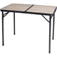 Mesa de camping regulable 90x60cm