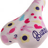 Cycletech bunny zadel kinderfiets wit 22 x 14 cm