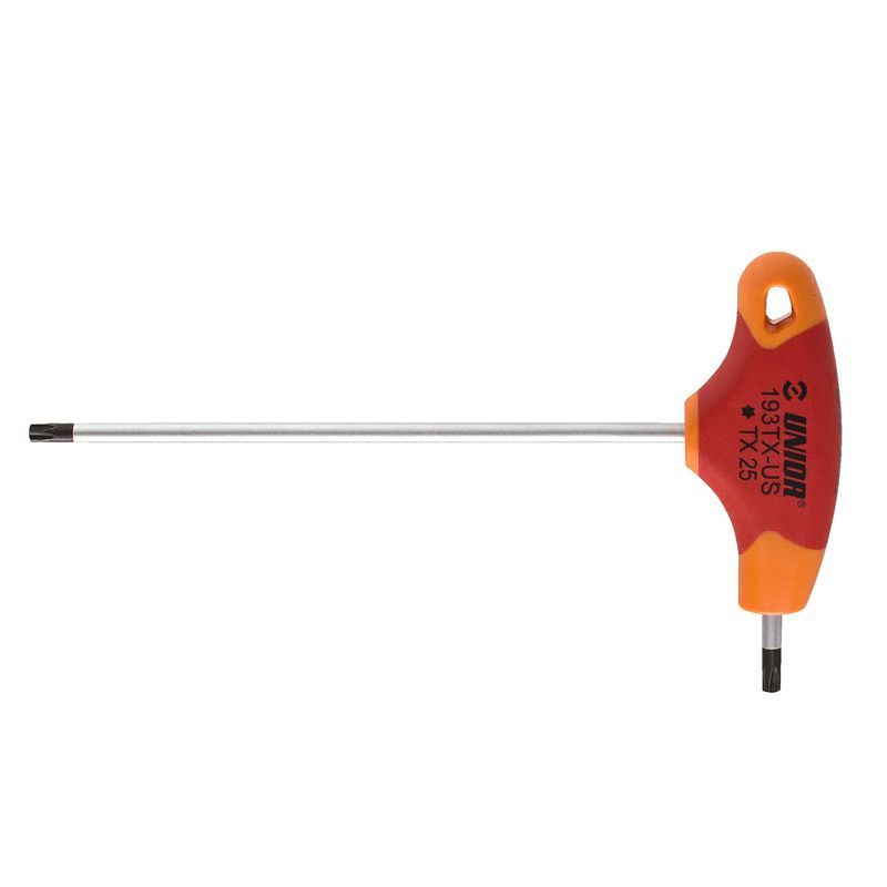 Herramientas para bicicletas Unior llave torx 193tx con mango en T