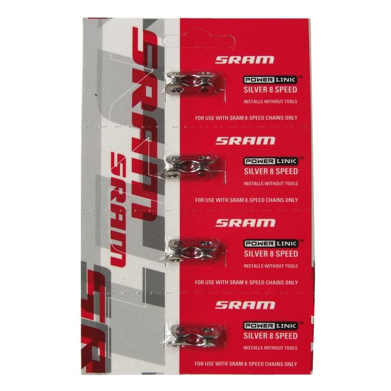 Sram Con.link Power Link 4 PCS. Plata