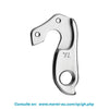 Union derailleurpad GH-086 met schroefset M3x0.5